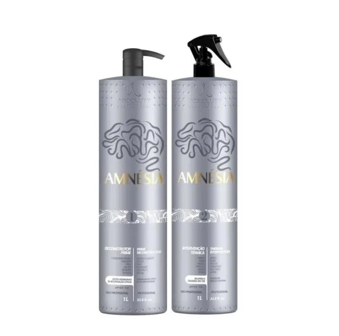 Amnesia Reconstructor Prime Thermal Hair Treatment Kit 2x1L - Absoluty Color