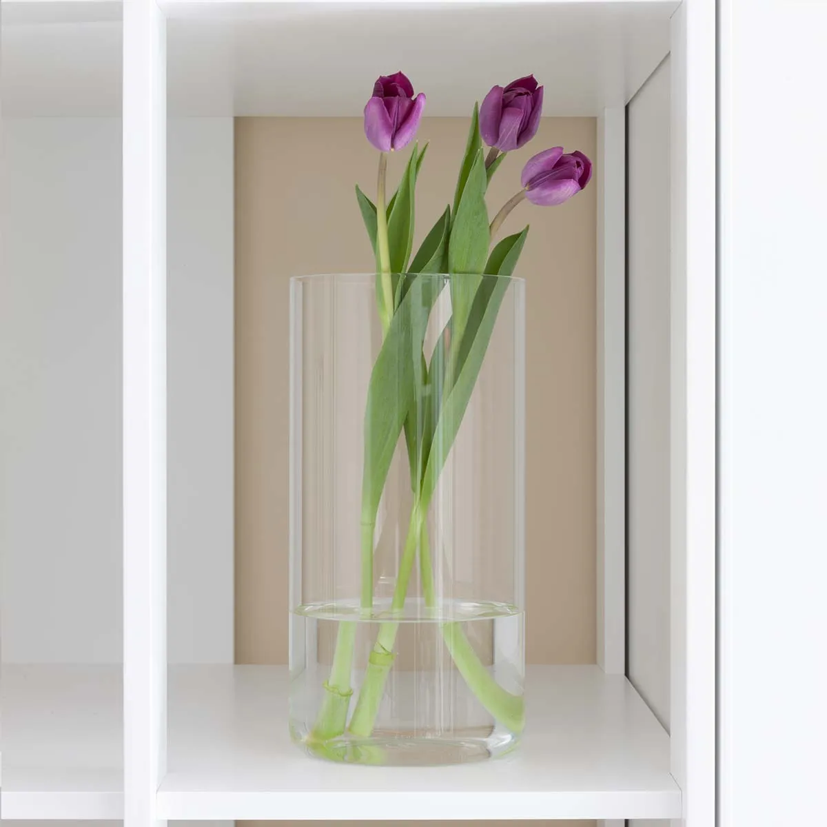Easy 03 - Extremely pure borosilicate blown glass vase