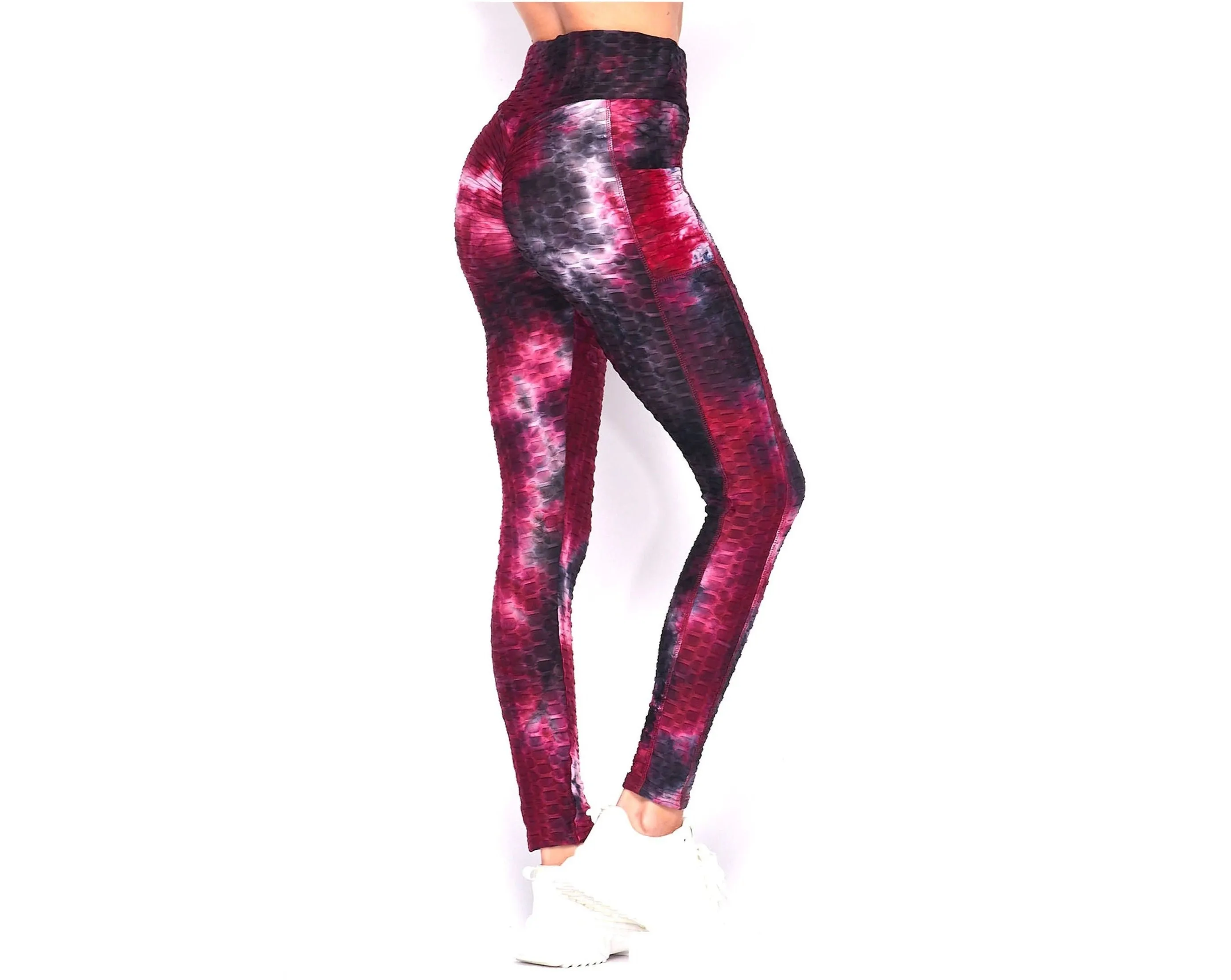 High Waist Tie Dye Butt Lift Leggings