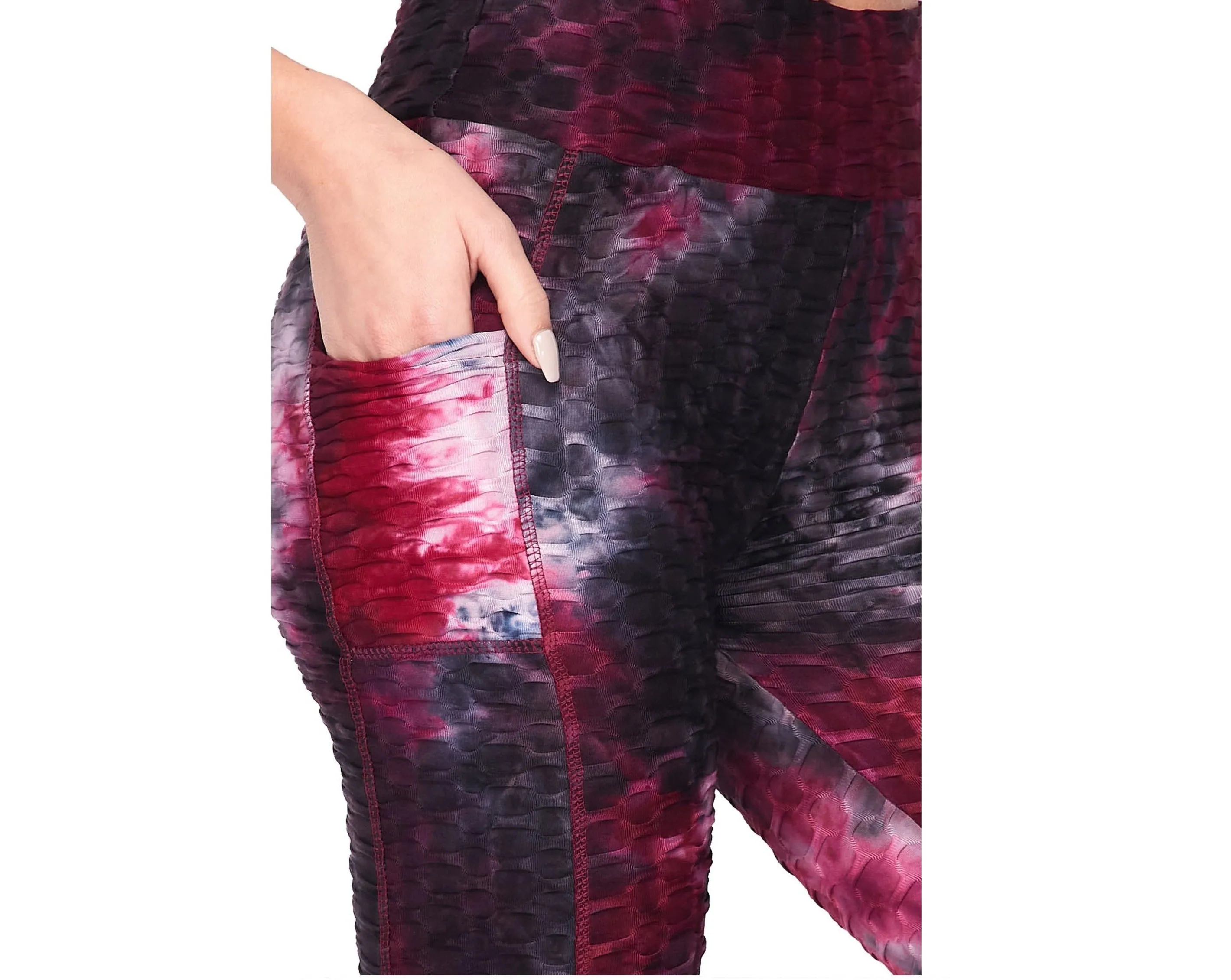 High Waist Tie Dye Butt Lift Leggings