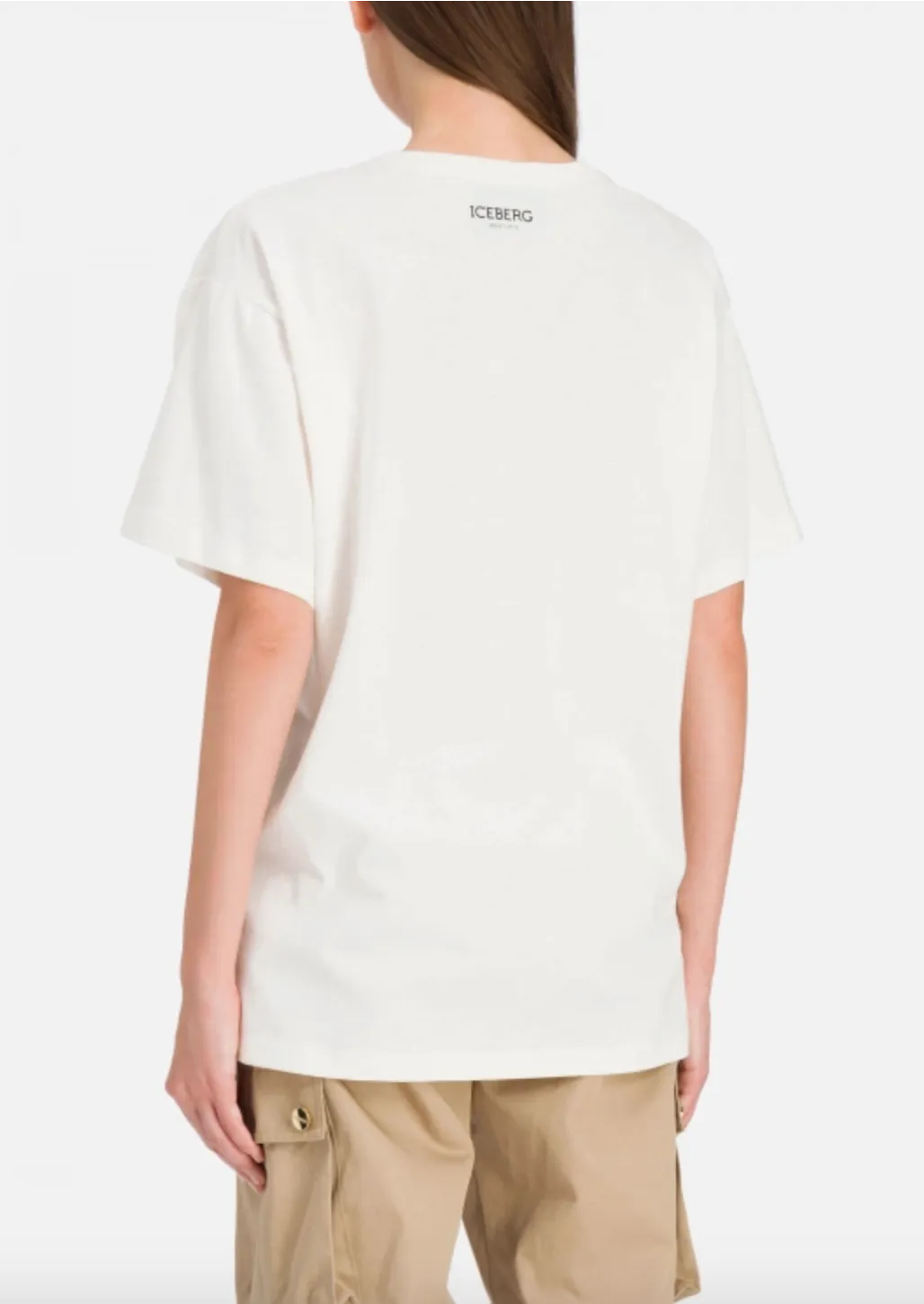 Iceberg - Mickey Mouse T- Shirt: Embroidered