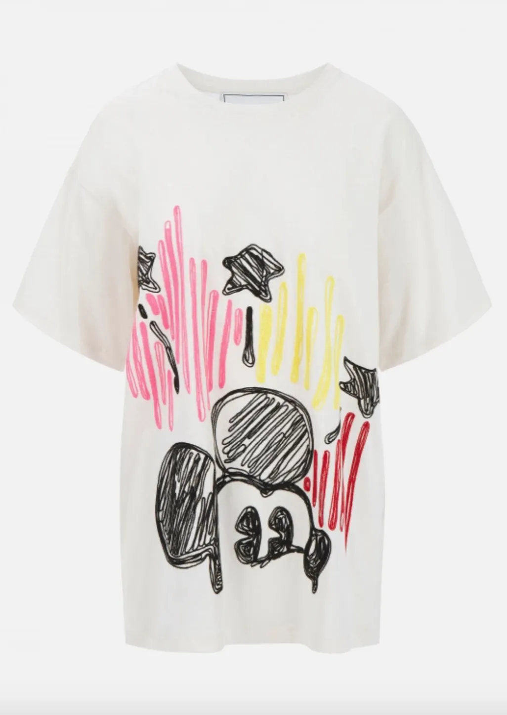 Iceberg - Mickey Mouse T- Shirt: Embroidered