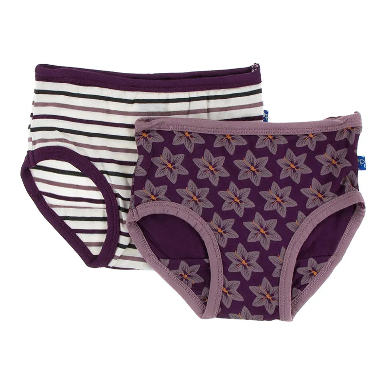 Kickee Pants Girl Underwear Set