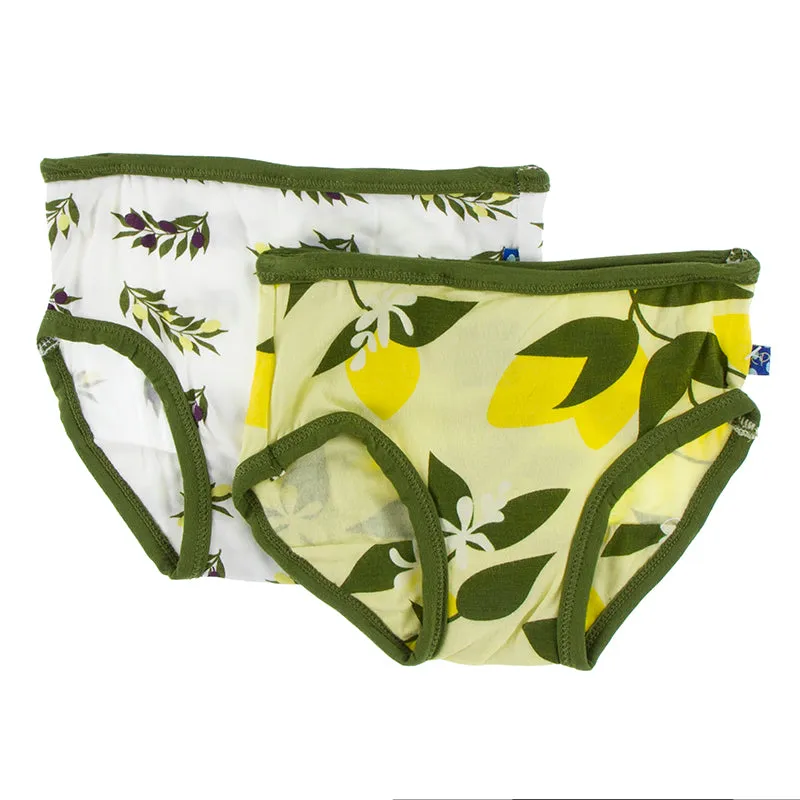 Kickee Pants Girl Underwear Set