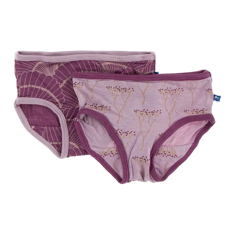Kickee Pants Girl Underwear Set