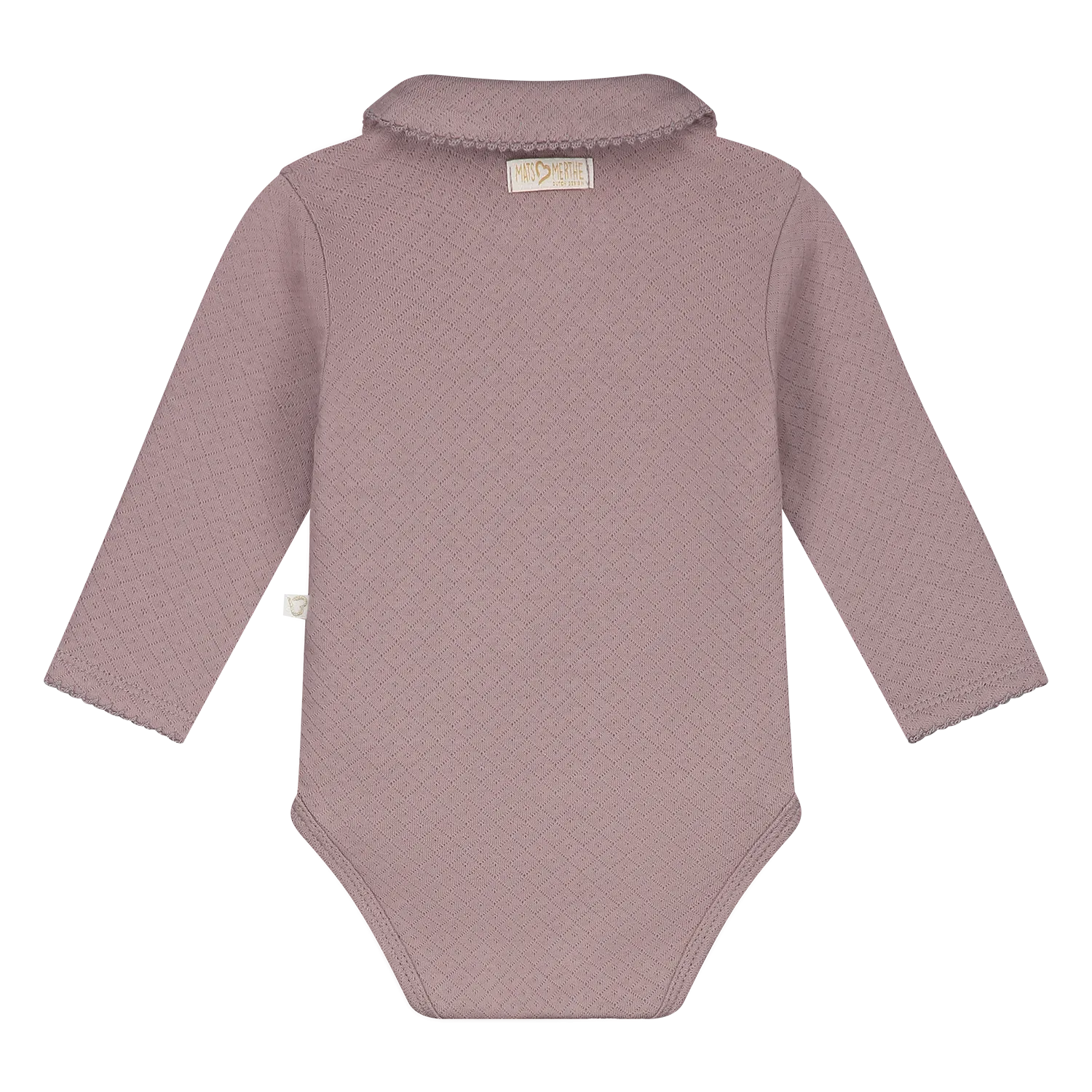Mats&Merthe Charlotte body long sleeve ROSE