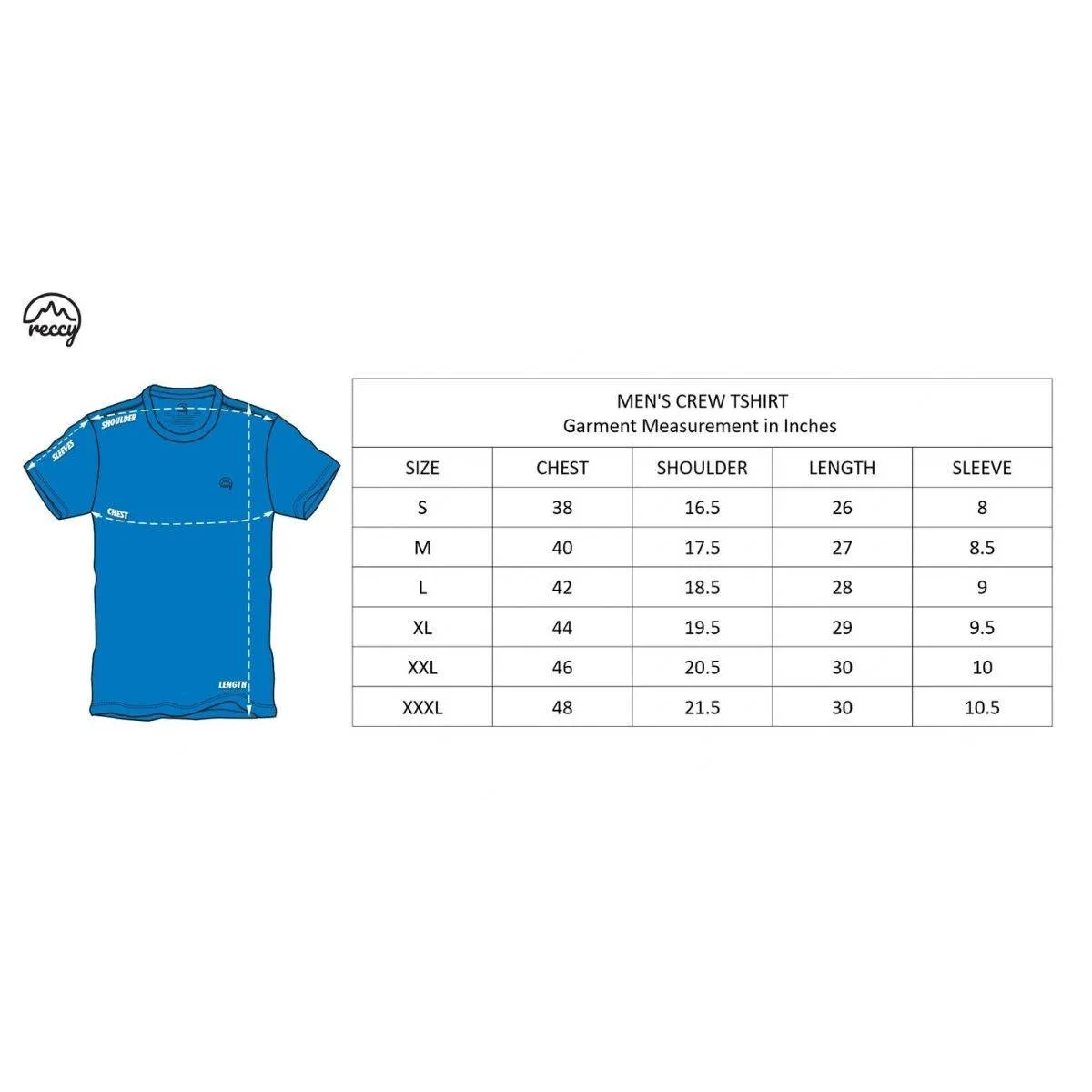 Men's Ultralight Athletic Half Sleeves T-Shirt - Mountain Stream