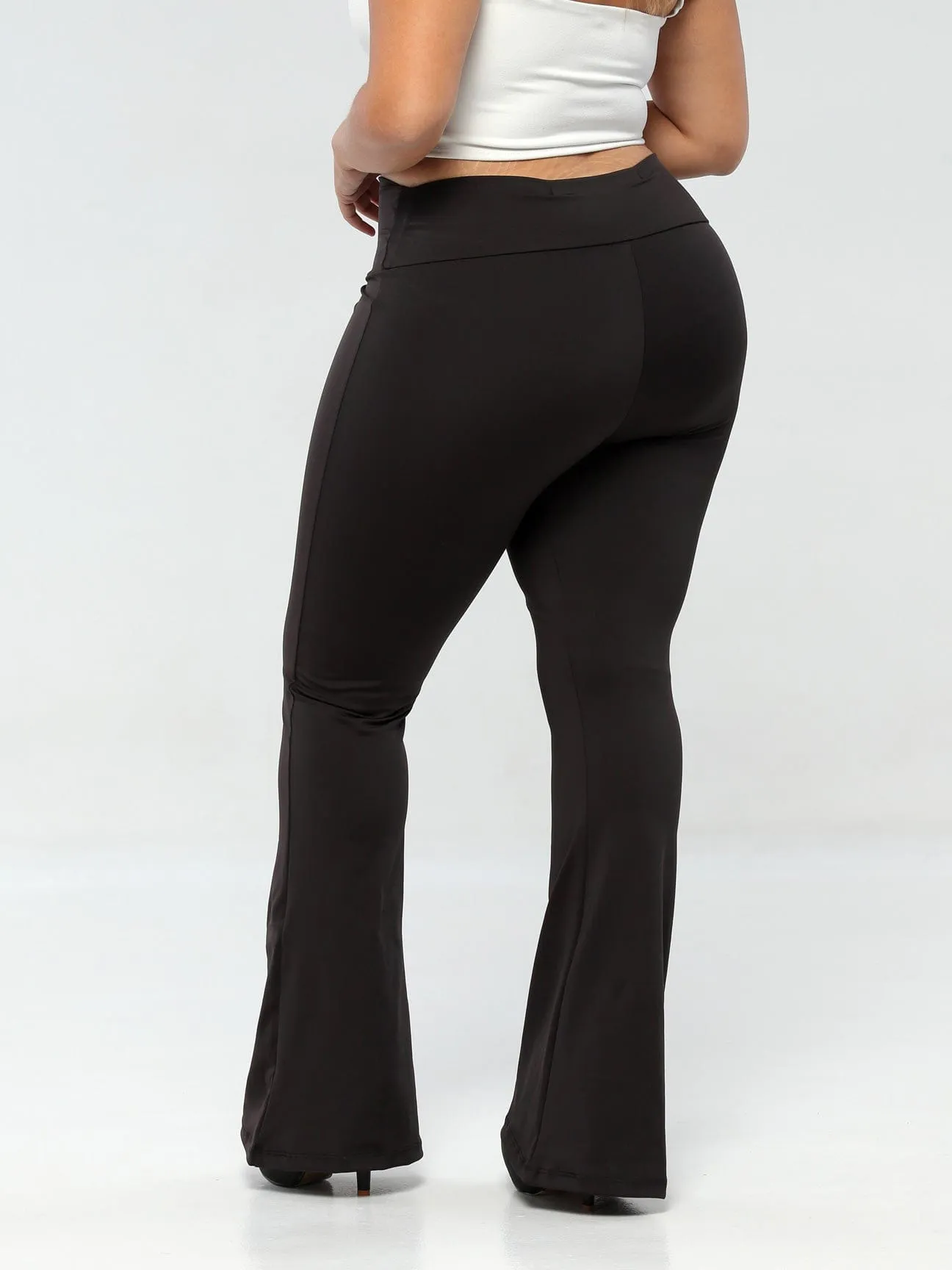 Miss Independent Butt Lift Flare Leggings with Tummy Control