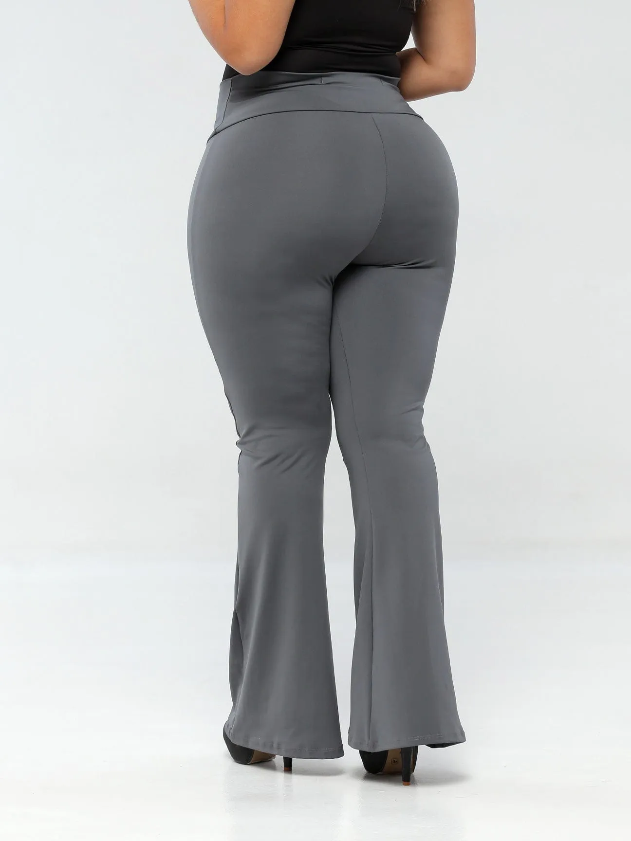 Miss Independent Butt Lift Flare Leggings with Tummy Control