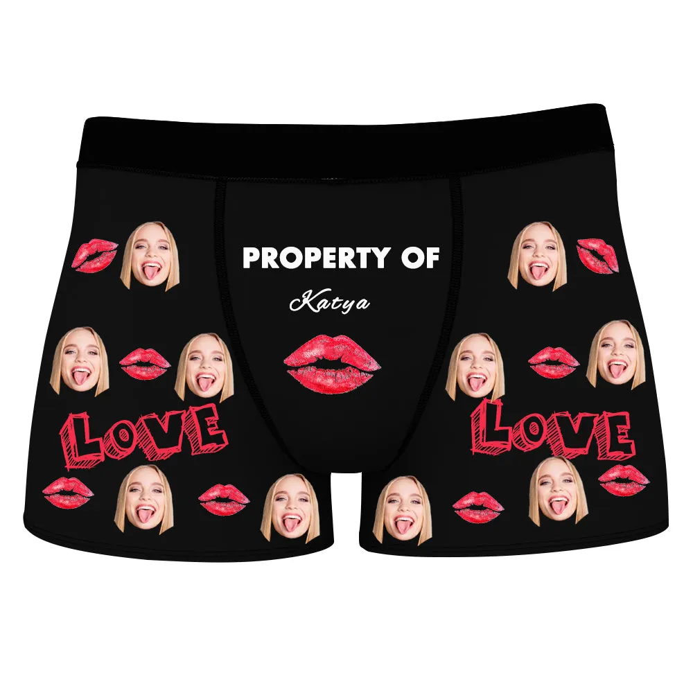Personalize Funny Boxer Custom Sexy Underwear Gifts for Him