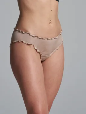 Sheer Pantie | Silk 2-pack - Rosie Beige