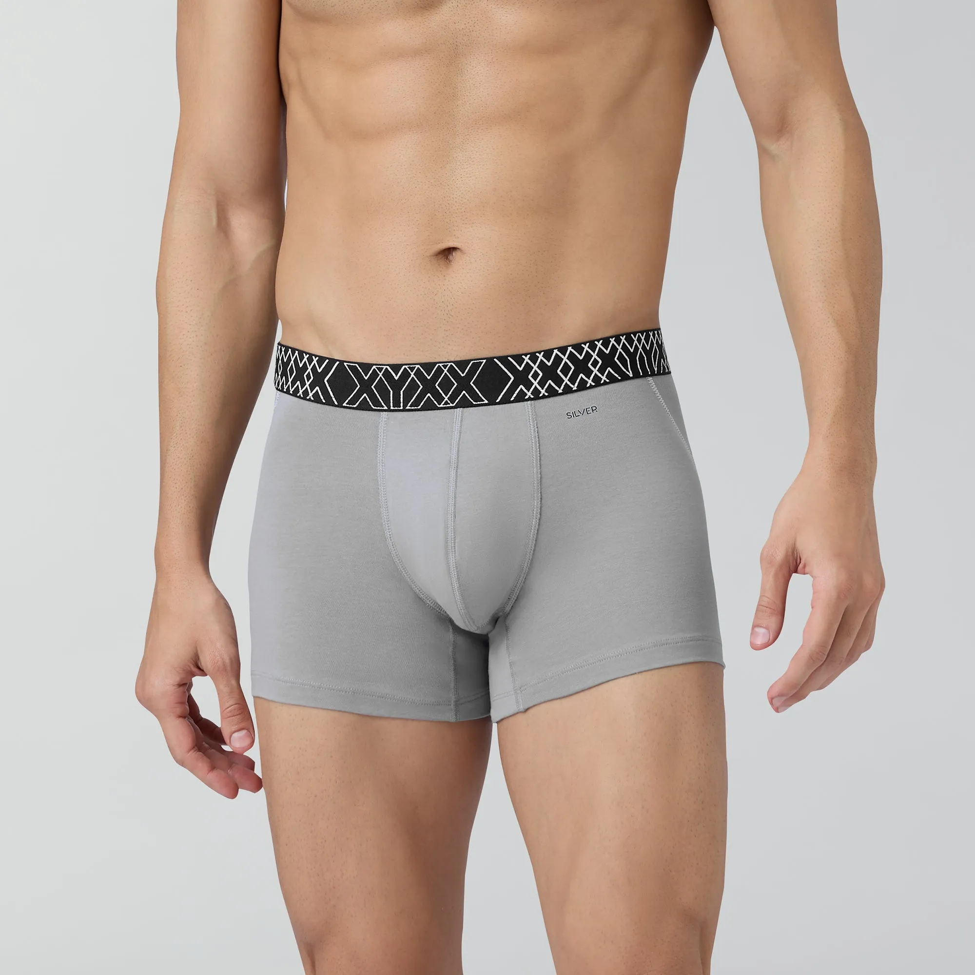 Sprint Cotton Stretch Trunks Opal Grey