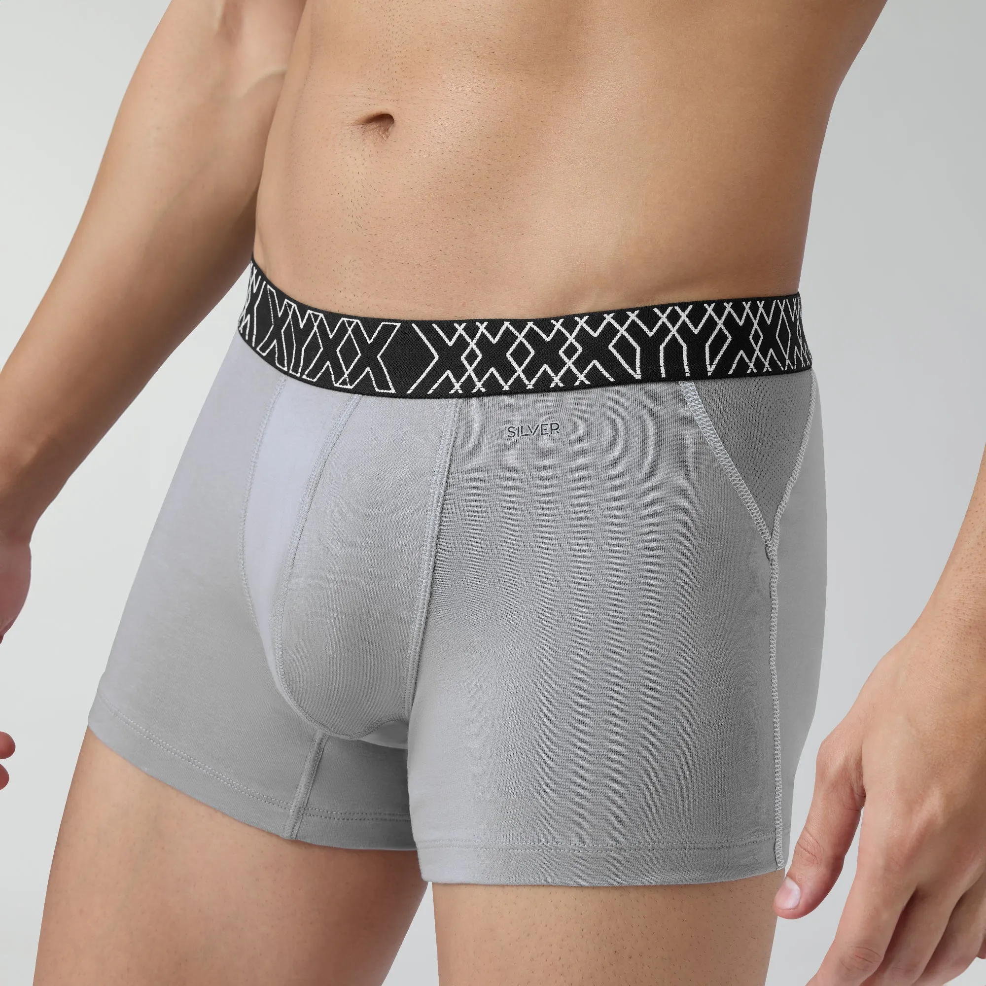 Sprint Cotton Stretch Trunks Opal Grey