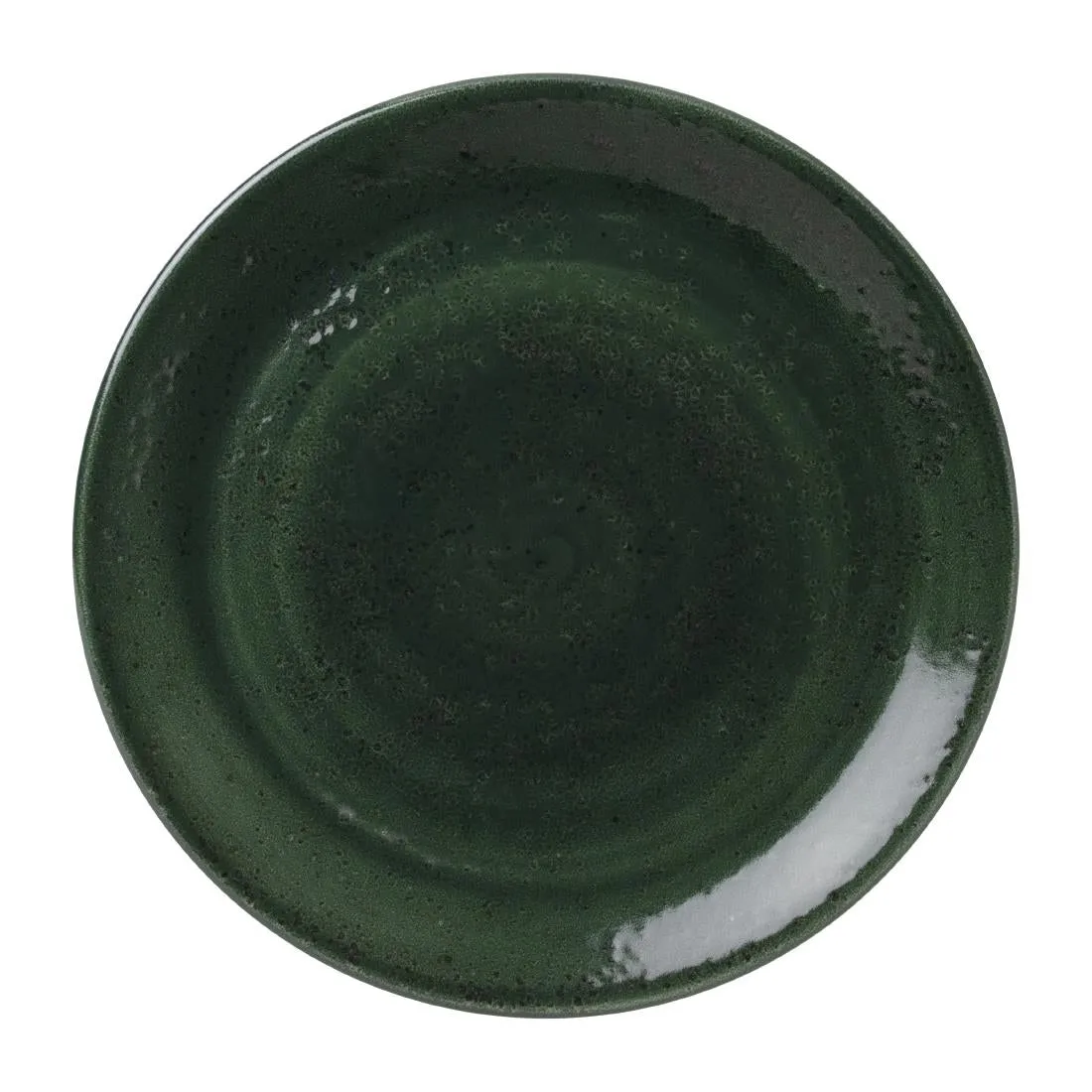 Steelite Vesuvius Coupe Plates Burnt Emerald 300mm (Pack of 12) - VV1848