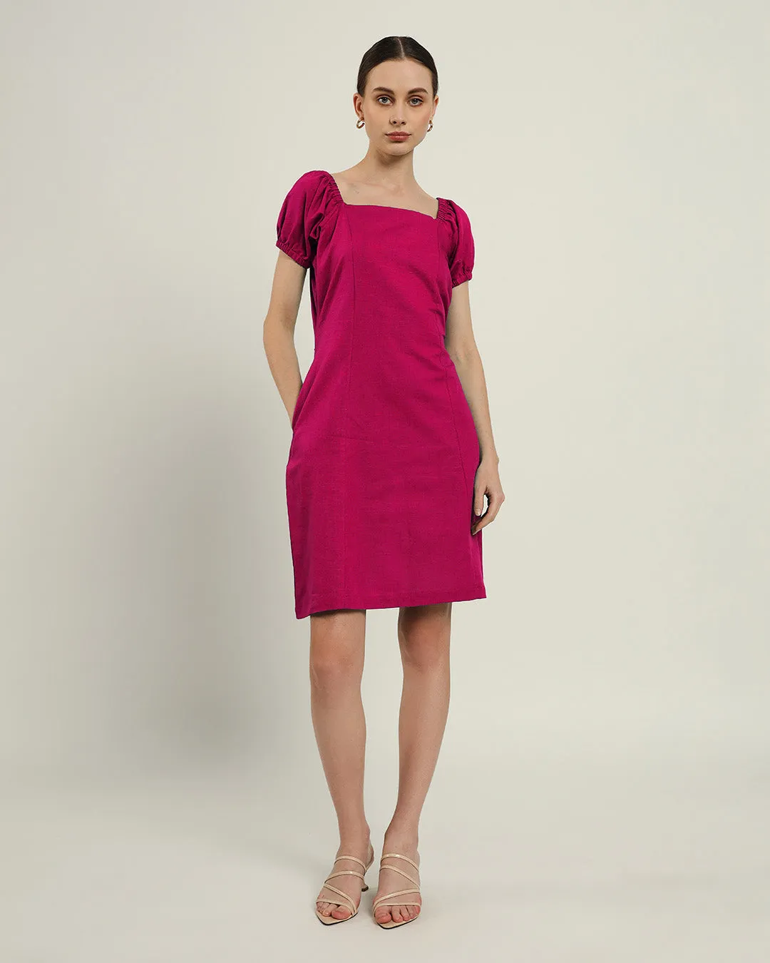 The Arar Berry Cotton Dress