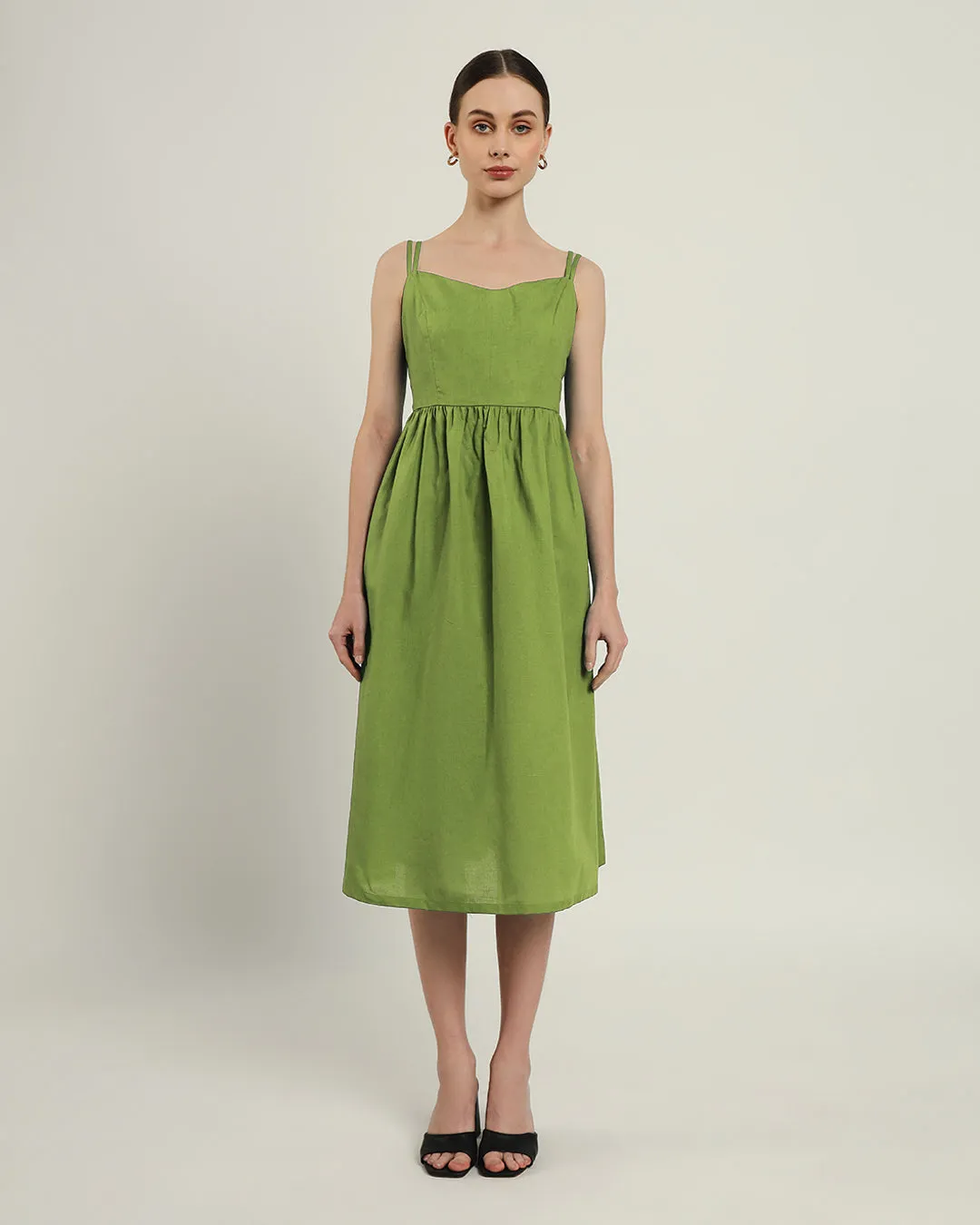 The Haiti Fern Cotton Dress