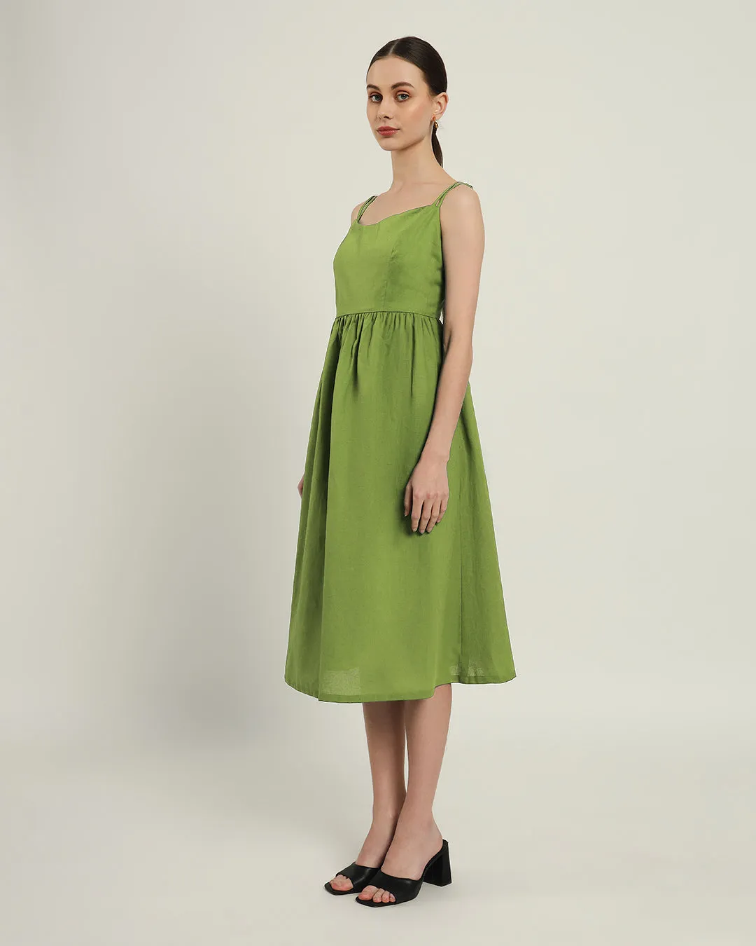 The Haiti Fern Cotton Dress
