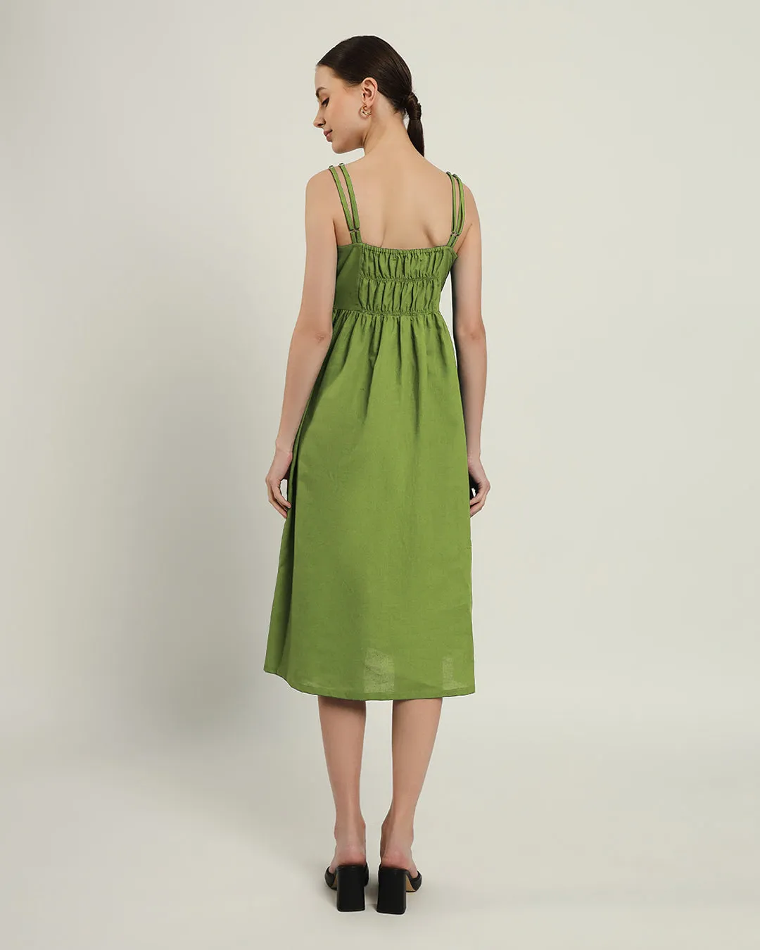 The Haiti Fern Cotton Dress