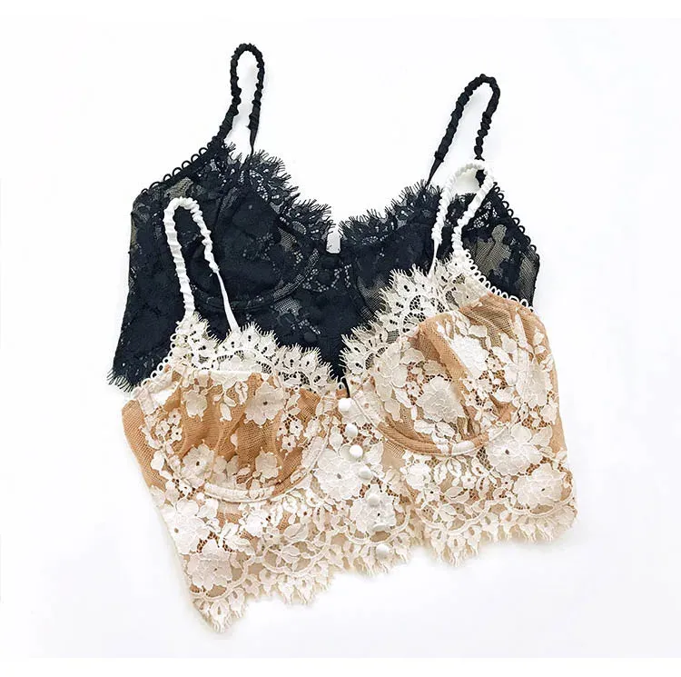 Ultra Thin Lace Underwear Set